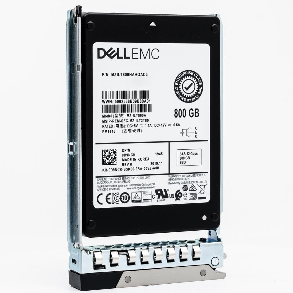 SSD 800GB SAS MU DELL 2.5in 3DWPD S