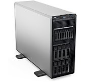 Server DELL PowerEdge T560, Tower 4.5U, Intel Xeon Silver 4410Y (12 C / 24 T, 2.0 GHz - 3.9 GHz, 30 MB cache, 150 W), 16 GB DDR5 ECC, 4 TB HDD, 12 x LFF, DELL PERC H755 front SAS, 2 x 1100 W, Fara sistem de operare