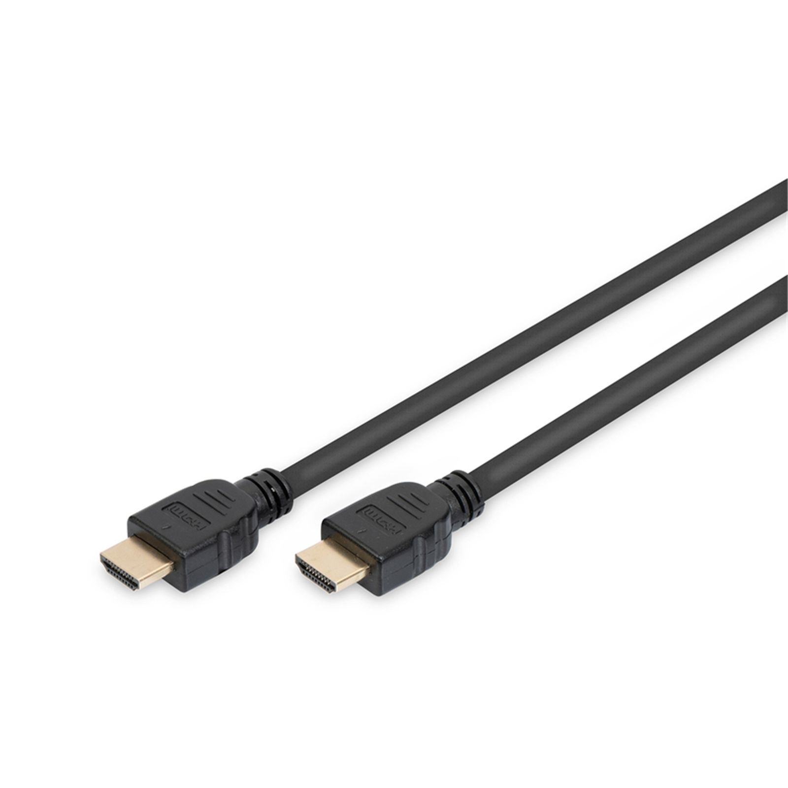 HDMI Ultra High Speed connection cable, type A M/M, 2.0m, w/Ethernet, UHD 8K 60Hz, gold, bl
