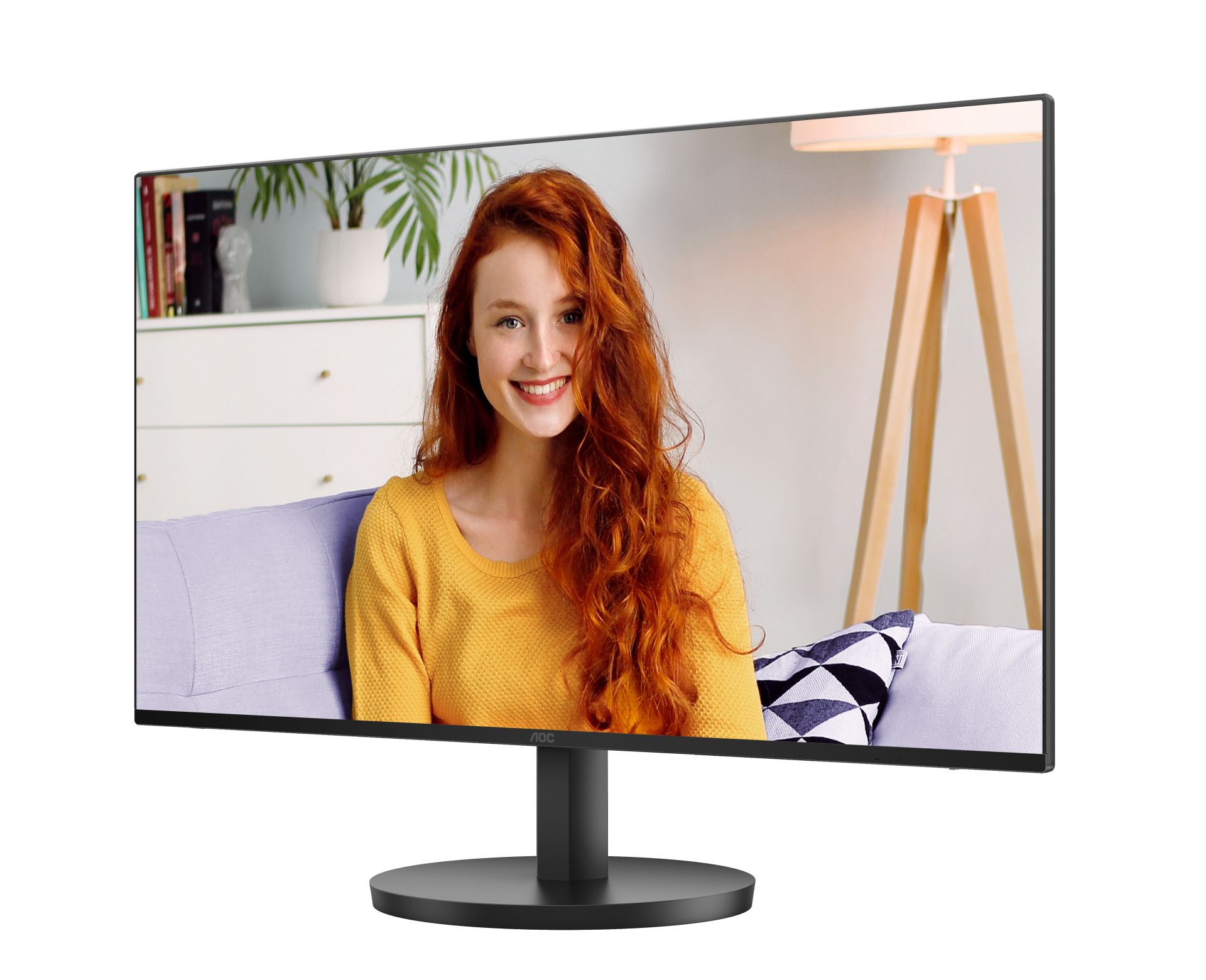 Monitor 23.8 inch AOC 24B3HA2 1920 x 1080 pixeli, 100 Hz