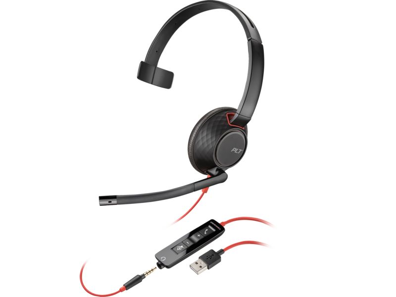 Poly BW 5210 Monaural USB-A Headset