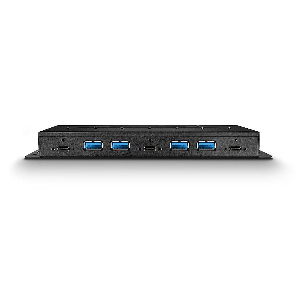 Lindy USB 3.2 Metall Hub, 7 Porturi