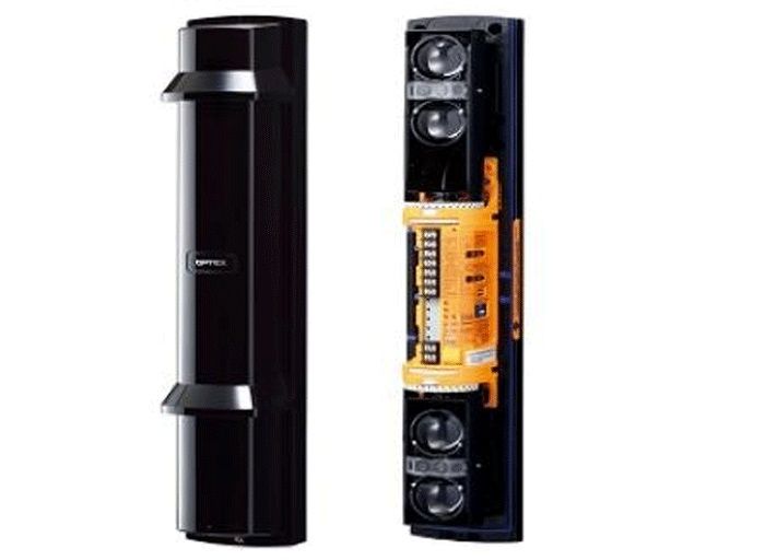 Bariera de protectie perimetrala Optex SL-350QDP(C) Smart Line Quad Beam, 4 canale, distanta de detectie 100m - Professional