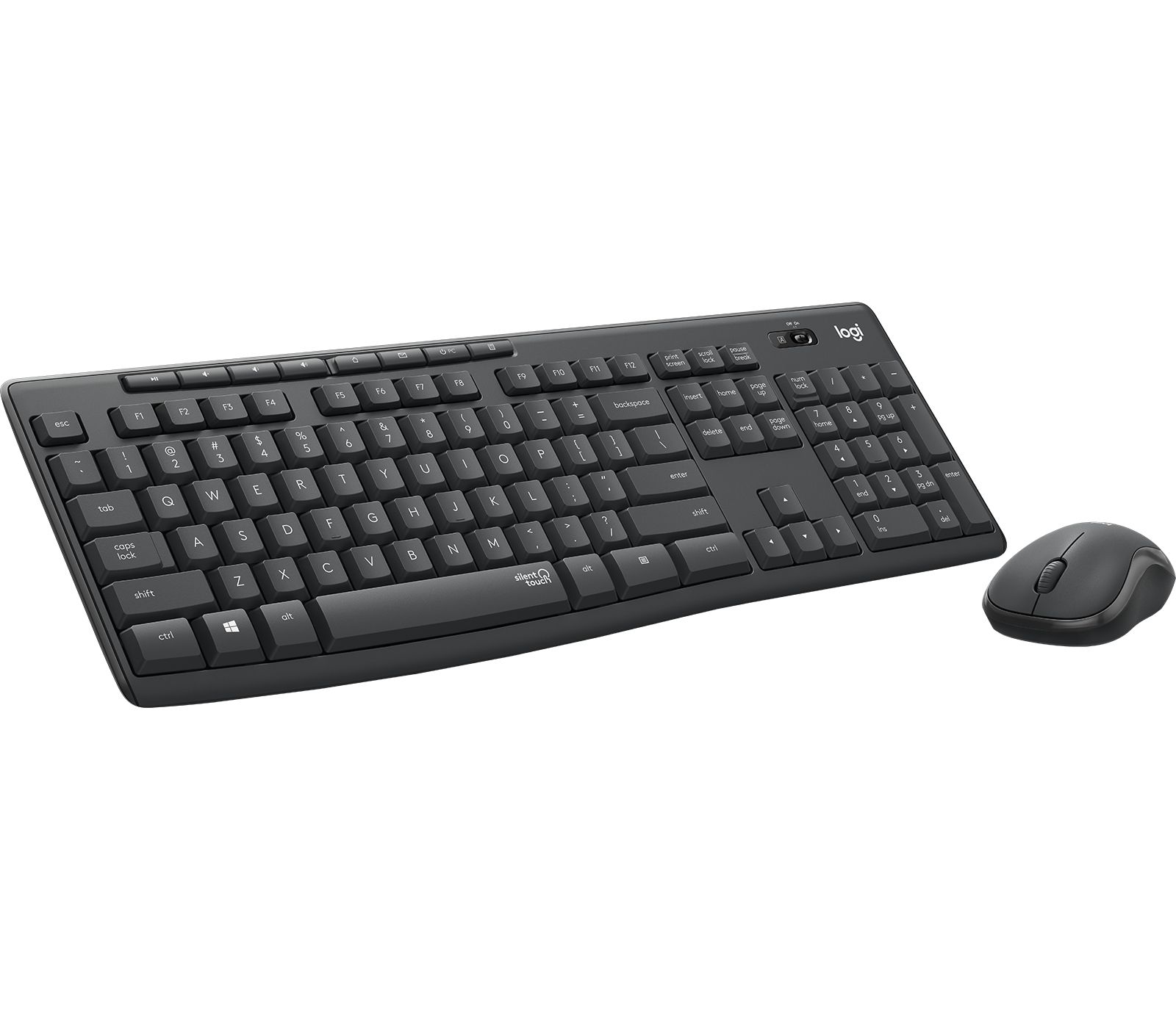 LOGITECH MK295 Silent Wireless Combo - GRAPHITE - UK - INTNL