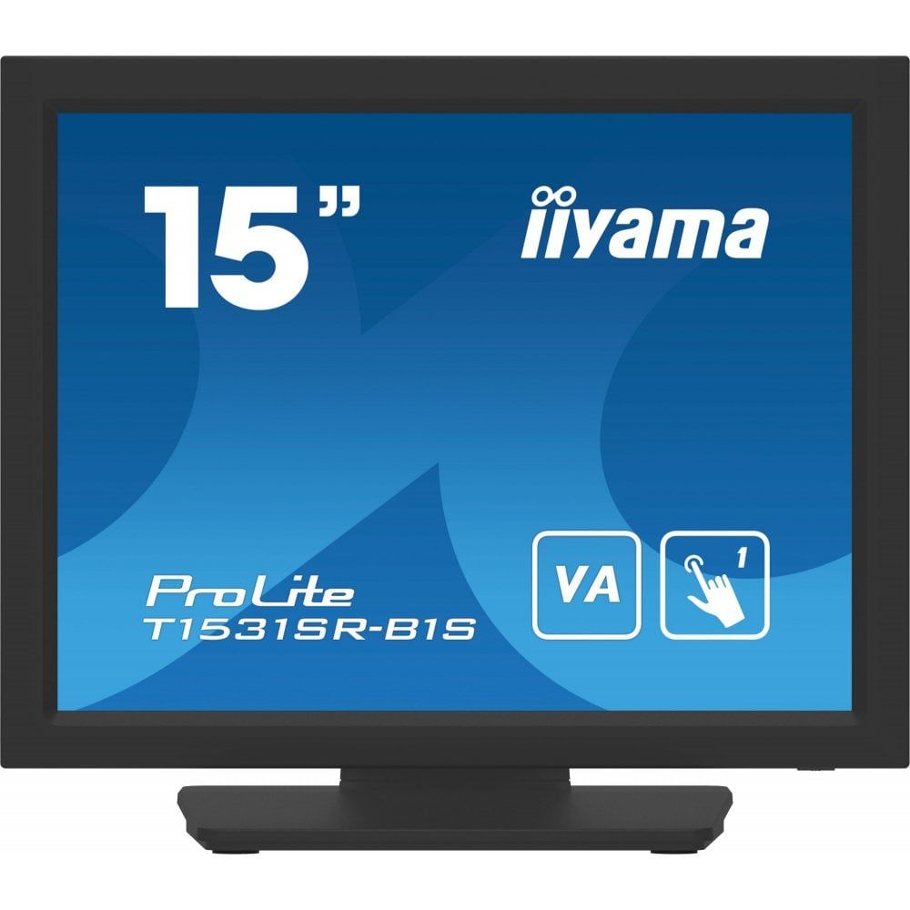 IIYAMA Monitor LED T1531SR-B1S 15  VA, Res Touch, 1024x768, 1A1H1DP