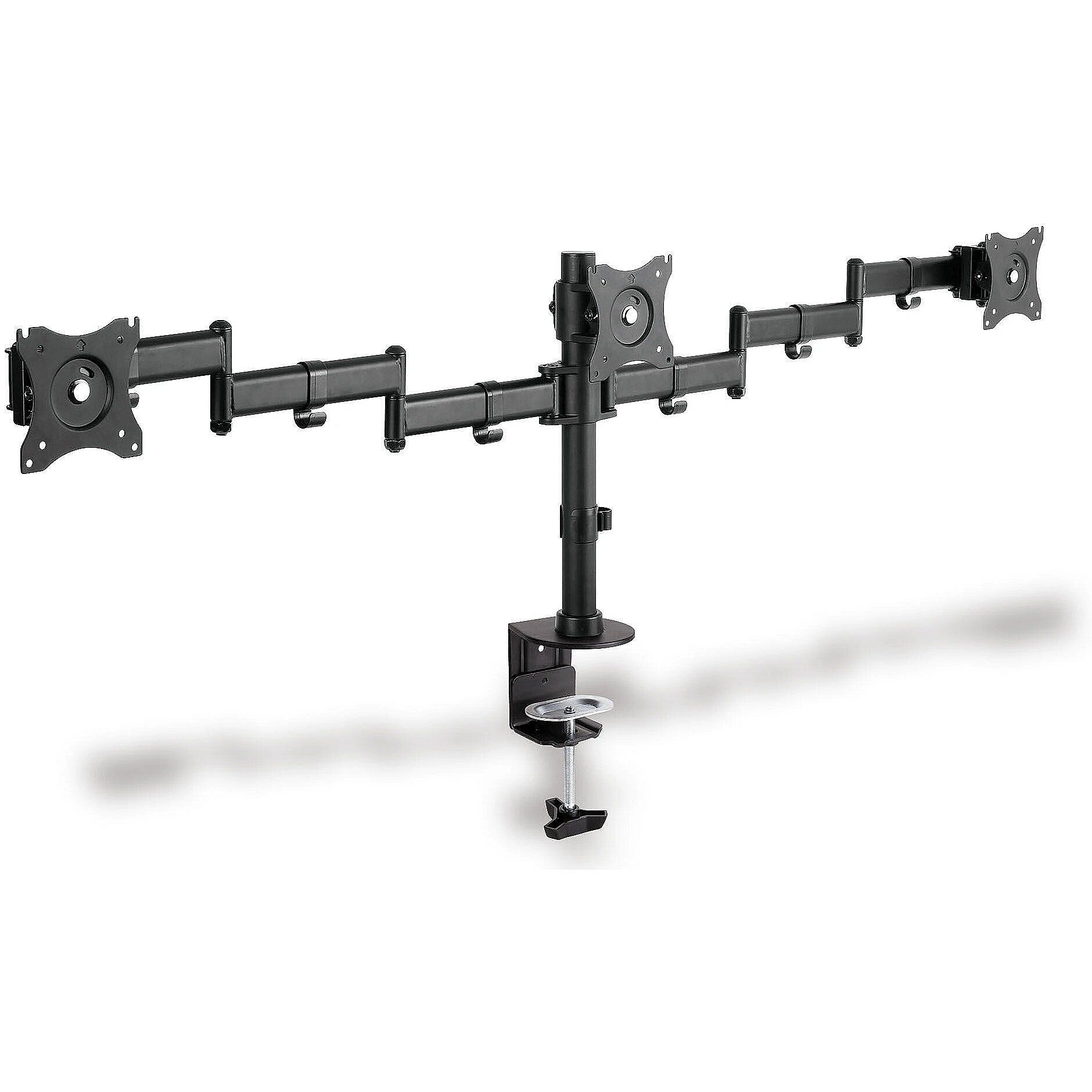 DIGITUS DA-90362 Clamb Mount Monitor Stand 3xLCD max. 3x27 adjustable and rotated 360