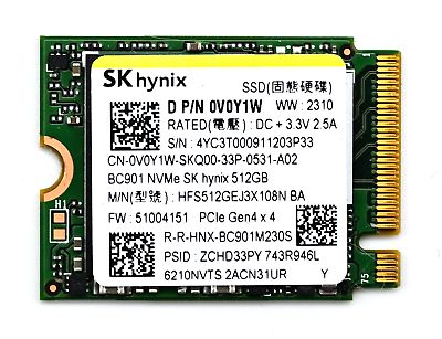 Hynix SSD SK Hynix BC901 512GB NVMe