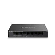 MERCUSYS Mercusys Desktop switch 8 porturi Gigabit, MS108GP, 7 porturi POE (1-7) , buget POE: 65 W, Standarde si protocoale: IEEE 802.3x Flow Control, Dimensiuni: 171*98*27 mm.