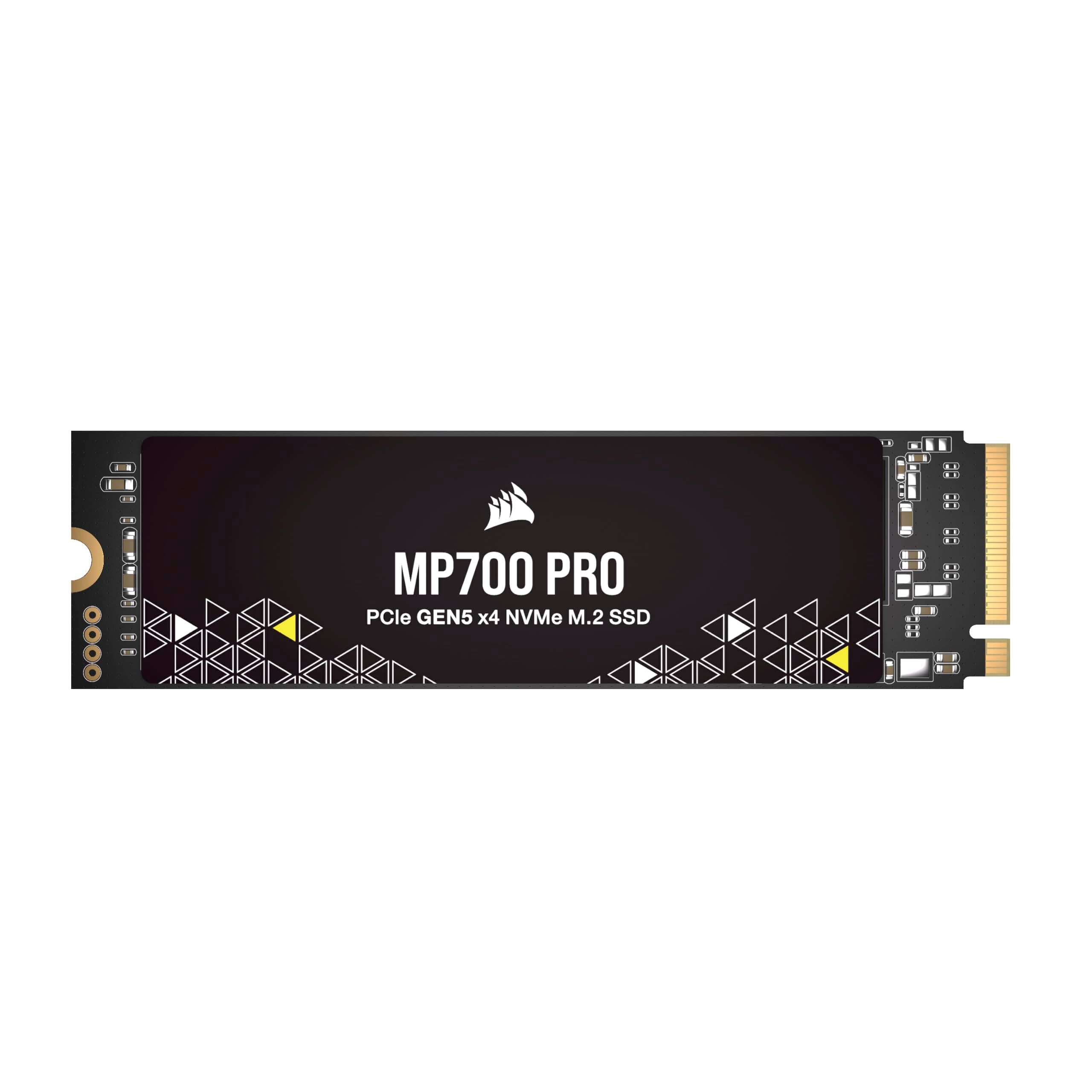 CORSAIR MP700 PRO, 4TB, PCIe Gen 5.0 x4, NVMe 2.0, M.2 2280, Negru