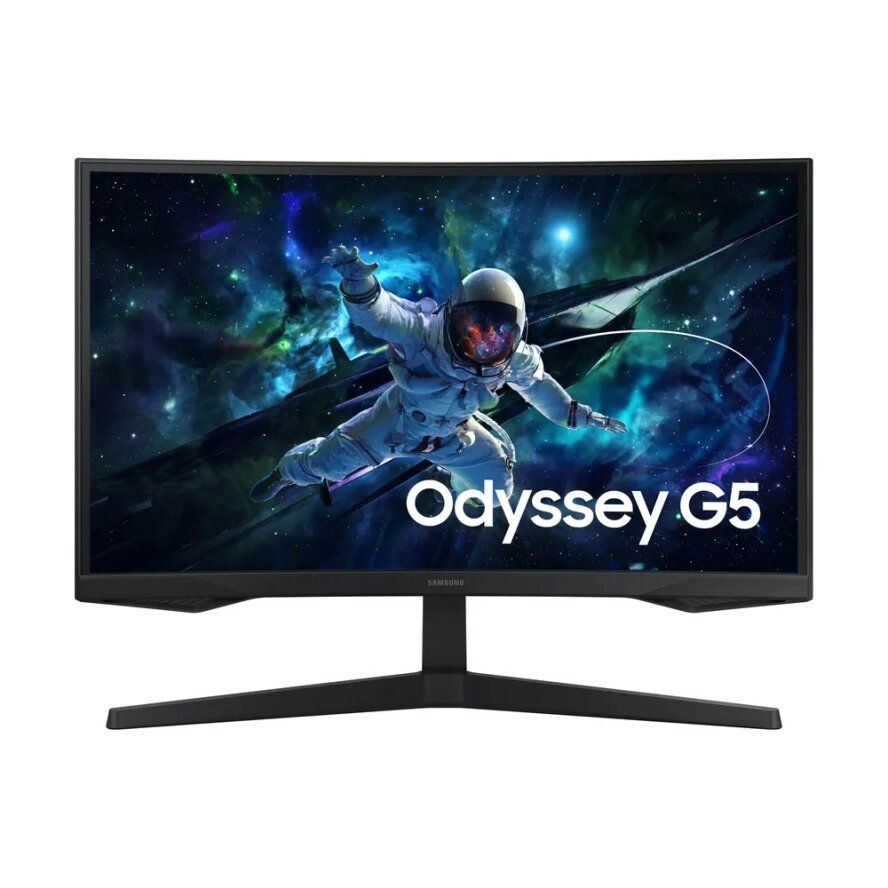 Monitor 27 inch LED Samsung G55C LS27CG554EUXEN 2560 x 1440 pixeli, 165 Hz, 1 ms, Negru