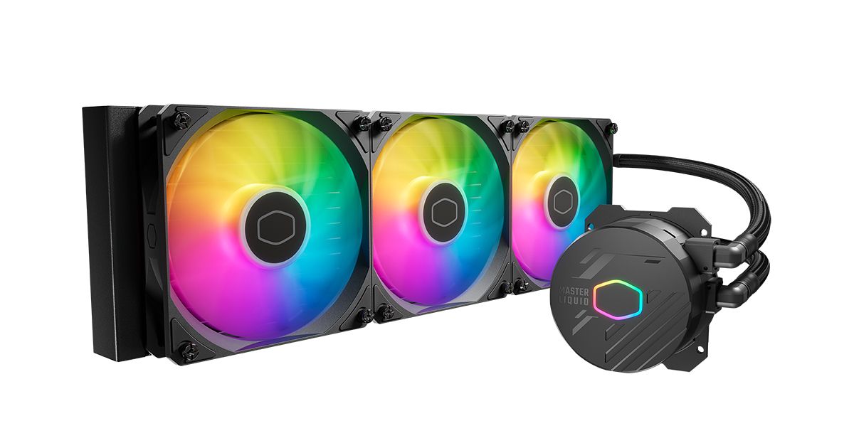 COOLER Cooler Master  MASTERLIQUID 360L CORE ARGB , racire lichid, skt. Intel LGA 1700/1200/115x, AMD AM5/AM4, radiator aluminiu, pompa , fan 3x120mm, 1750rpm, conector 4-pin PWM, ARGB, negru,  MLW-D36M-A18PZ-R1  (timbru verde 2 lei)