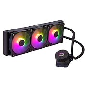 COOLER Cooler Master  MASTERLIQUID 360L CORE ARGB , racire lichid, skt. Intel LGA 1700/1200/115x, AMD AM5/AM4, radiator aluminiu, pompa , fan 3x120mm, 1750rpm, conector 4-pin PWM, ARGB, negru,  MLW-D36M-A18PZ-R1  (timbru verde 2 lei)