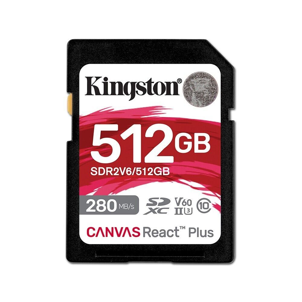 MEMORY SDXC 512GB UHS-II/SDR2V6/512GB KINGSTON