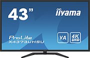 Monitor 42.5 inch LED IIyama X4373UHSU-B1 3840 x 2160 pixeli, 60 Hz, 3 ms, Negru
