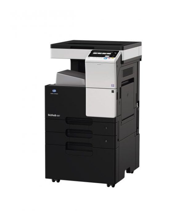 Imprimanta multifunctionala laser monocrom Konica Minolta bizhub 287, A3, duplex, ADF, USB 2.0, Wi-Fi, 28 ppm