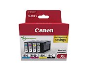 Cartus cerneala Canon 9182B010AA ,Black/tri-color ,4 x 1020 pagini ,Original (PGI-1500XL) 