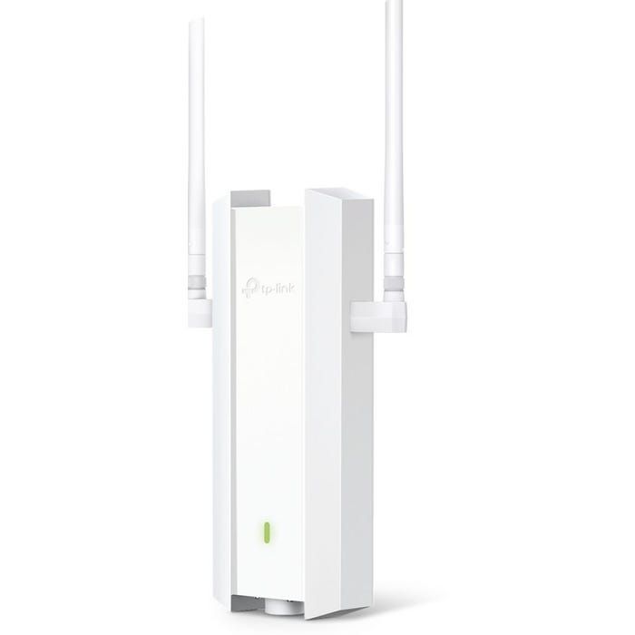 TP-LINK TPLINK AX1800 WIFI6 Access Point EAP625-OUTDOOR HD, Interfata: 1 x 10/100/1000, Alimentare: 802.3at PoE, 48V Passive PoE, adaptorul POE nu este inclus, Dimensiuni: 280.4 × 182.2 × 56.9 mm, 2 x antene externe Dual-Band, Weatherproof: IP67, Standarde wireless: IEEE 802.11 a/b/g/n/ac/ax, Rata semnal: 5