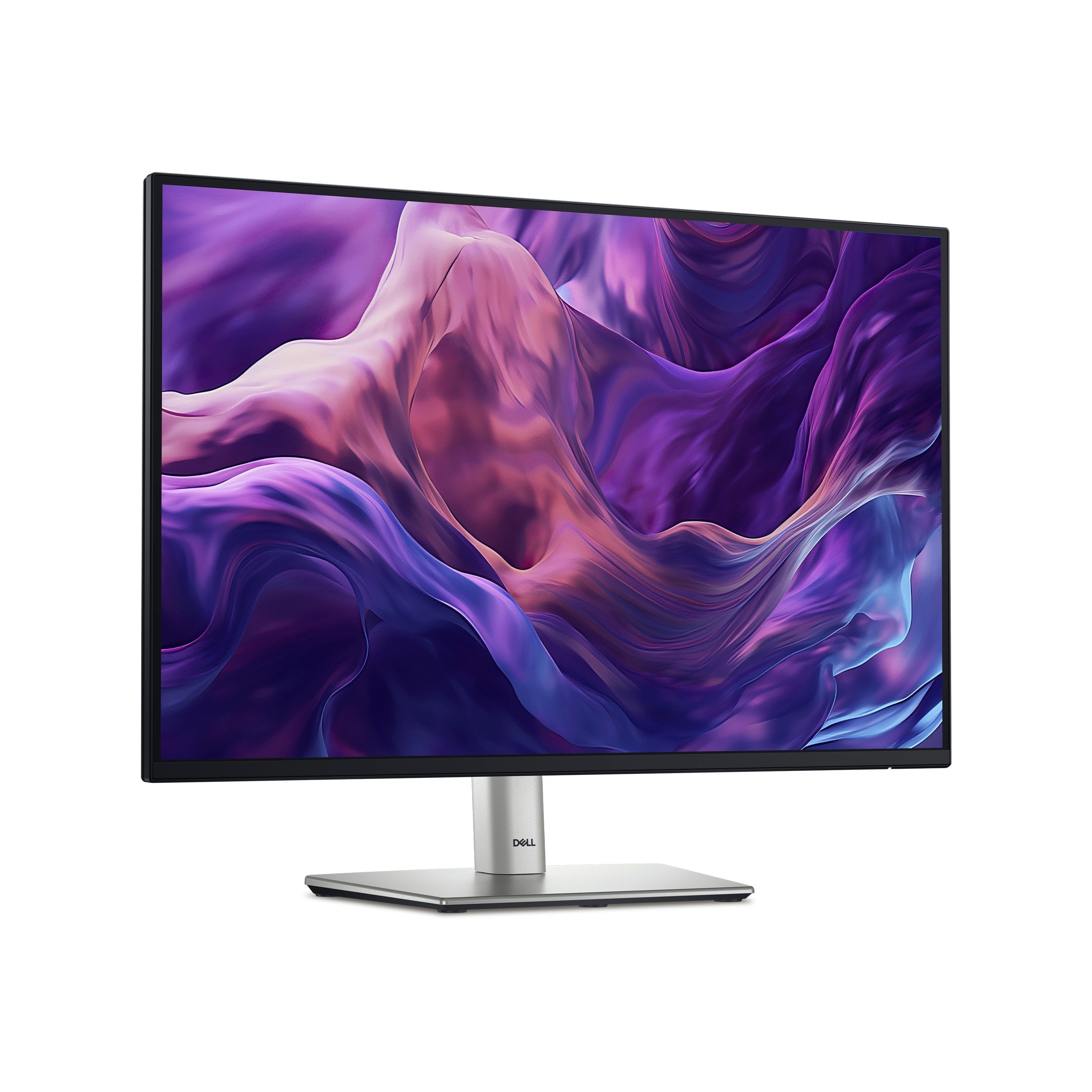 Monitor 24.07 inch LED Dell P2425 1920 x 1200 pixeli, 100 Hz, 5 ms, Negru/Argintiu