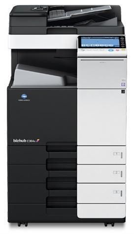 Imprimanta multifunctionala laser monocrom Konica Minolta bizhub 367, A3, duplex, ADF, USB 2.0, Wi-Fi, 36 ppm