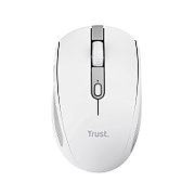 Mouse Trust Ozaa compact, rezolutie maxima 3200 DPI, interfata USB-A, USB-C, alb