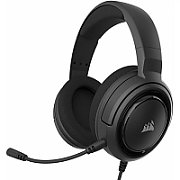 Casti Gaming CORSAIR HS35 V2 NEGRU, dimensiune difuzoare 50mm neodymium, frecventa raspuns 20Hz-20kHz, impedance 32 Ohms@ 1kHz, sensitivitate 114dB (+/- 3 dB), microfon omni-directional, impedance: 2.2k Ohms, frecventa raspuns 100Hz-10kHz, sensitivitate -42dB (+/- 3dB)
