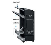 Finisor brosura Konica Minolta A3EPWYC ,Negru ,Original (FS-534SD) 