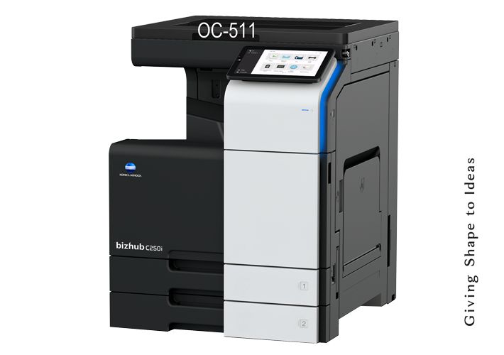 Imprimanta multifunctionala laser color Konica Minolta bizhub c250i, A3, duplex, ADF, 25 ppm negru, 25 ppm color