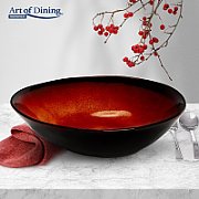 SET 6X BOL OVAL CERAMICA 20 CM, VULCANO, ART OF DINING BY HEINNER