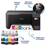 Imprimanta multifunctionala inkjet color Epson L3230, A4, USB 2.0, 33 ppm negru, 15 ppm color