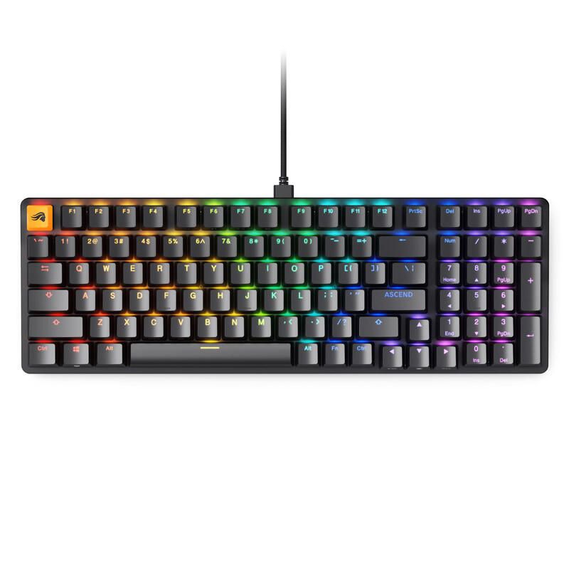 GMMK 2 Full-Size Keyboard - Fox Switches, US layout, negru