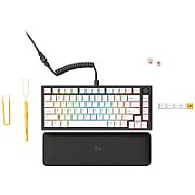 GMMK Pro Black Slate 75% TKL Keyboard - Pre built, ANSI layout - black