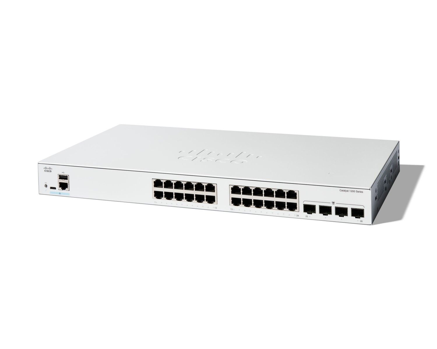 Switch Cisco C1200-24T-4G, 24 porturi 10 / 100 / 1000 MBs