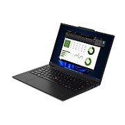 Laptop Lenovo ThinkPad X1 Carbon Gen 12, 14 inch 2880 x 1800 Touchscreen, Intel Core Ultra 7 155U (12 C / 14 T, 4.8 GHz, 12 MB cache), 32 GB LPDDR5X, 1 TB SSD, Intel Graphics, Windows 11 Pro