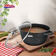 CRATITA ALUMINIU TURNAT 20x8.5CM, 2.6L, CLASSIC, VANORA HOME