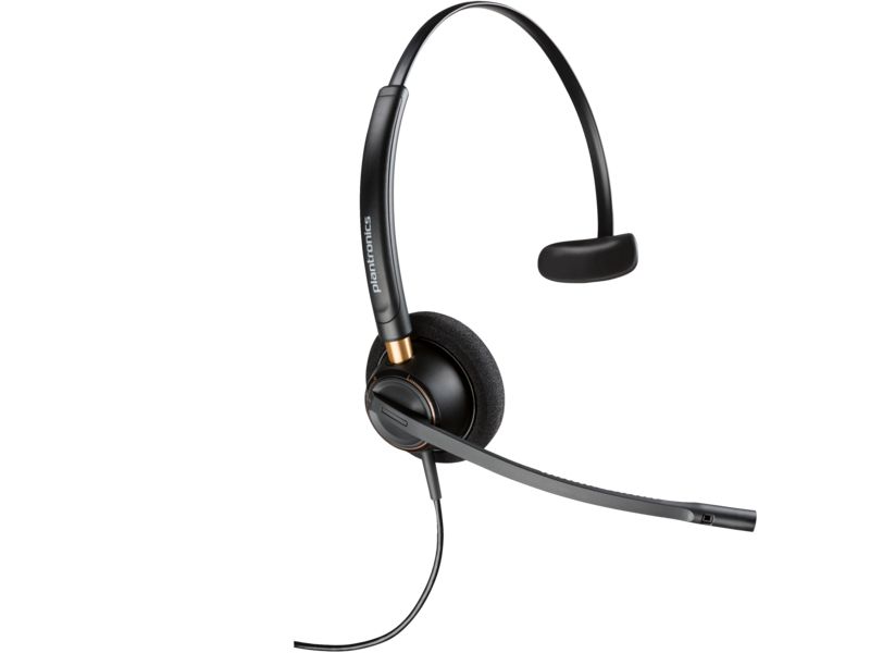 Poly EncorePro 510 Monaural Headset +Quick Disconnect