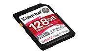 Card memorie KINGSTON SDXC Canvas React Plus Class 10 UHS-II 128GB
