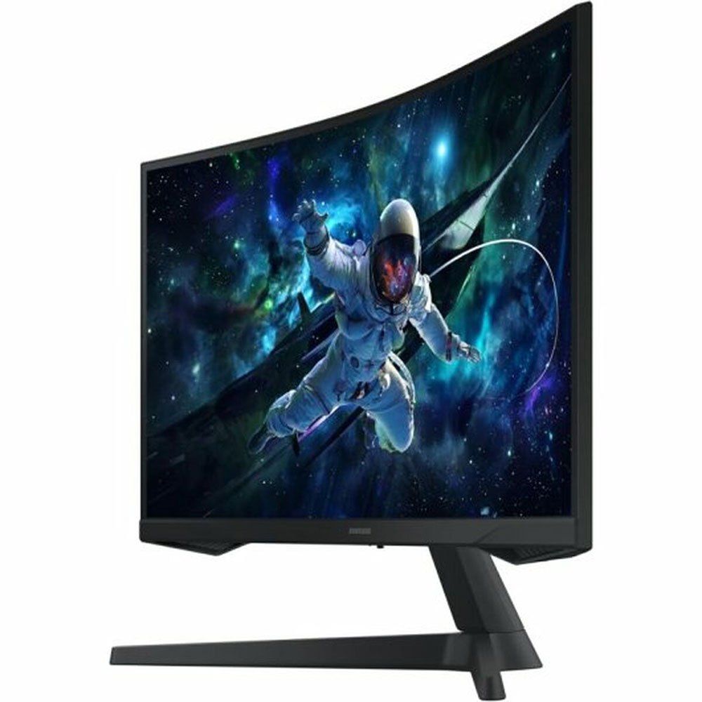 Monitor 27 inch LED Samsung Odyssey G5 G55C (2024) LS27CG552EUXEN 2560 x 1440 pixeli, 165 Hz, 1 ms, Negru