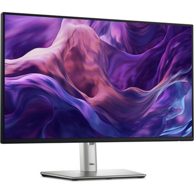 Monitor 23.8 inch LED DELL P2425H 1920 X 1080 pixeli, 100 Hz, 5 ms, Negru/Argintiu