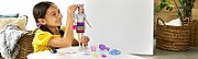 Leopard Rainbow Hair Doll BARBIE GRN81