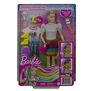 Leopard Rainbow Hair Doll BARBIE GRN81