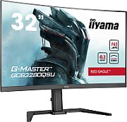 Monitor 31.5 inch LED IIyama G-Master Red Eagle GCB3280QSU-B1 2560 x 1440 pixeli, 165 Hz, 0.2 ms, Negru