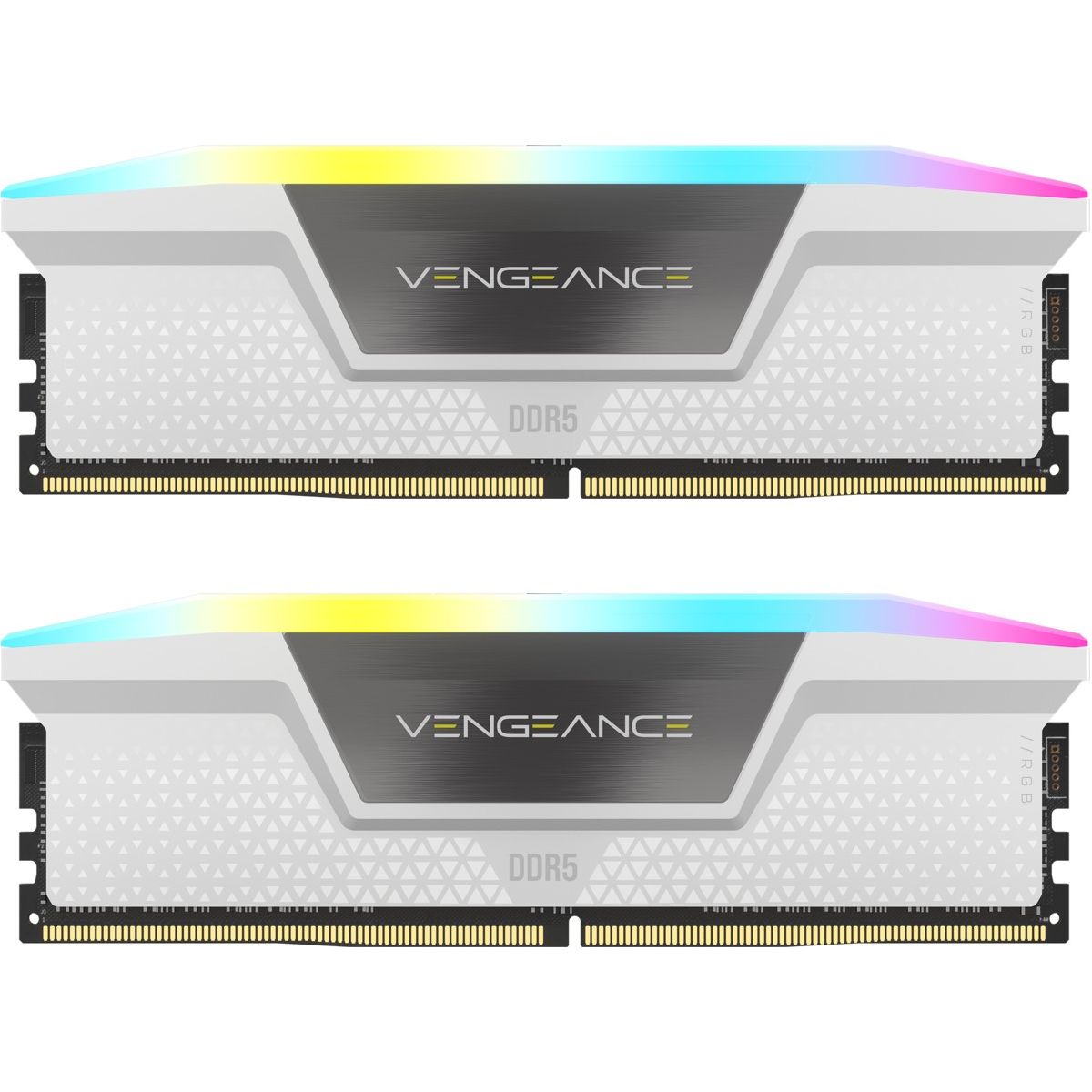 Memorie Corsair Vengeance 32 GB DDR5 6200 MHz CL36, kit 2 x 16 GB, XMP 3.0, Alb, RGB