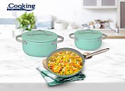 SET GATIT 5 PIESE ALUMINIU PRESAT, CRETA, COOKING BY HEINNER