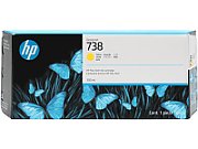 HP 738 300-ML YELLOW DESIGNJET INK/CARTRIDGE