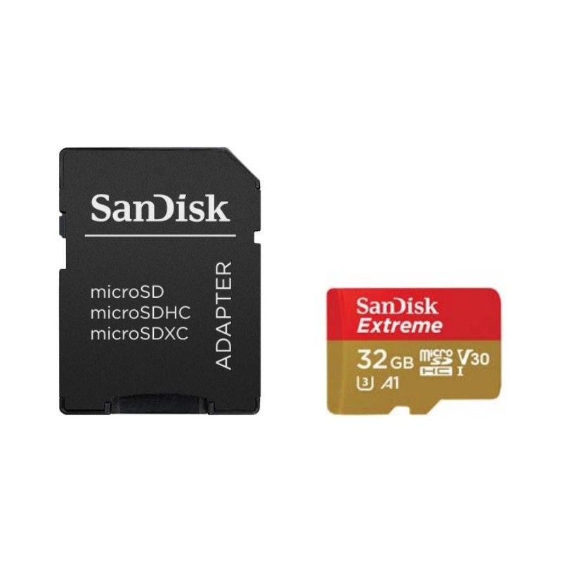 EXTREME MICROSDHC 32GB/SD ADAPTER CLASS 10