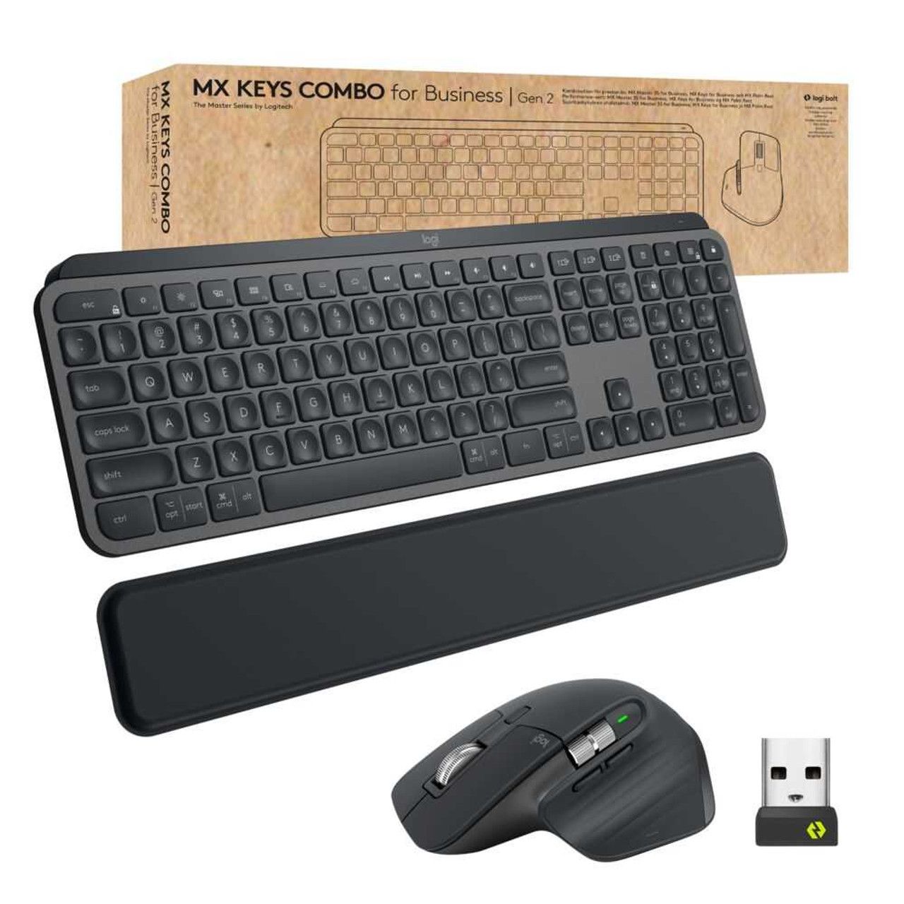 MX KEYS COMBO FOR BUSINESS GEN/2 - GRAPHITE - ESP - MEDITER