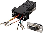 DB9 TO RJ45 MODULAR ADAPTER/.