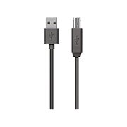 USB A/B CABLE A/B 4.8M/BLACK