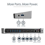 TRIPLE-VIDEO LAPTOP DOCK/LAPTOP DOCKING STATION WITH 4K