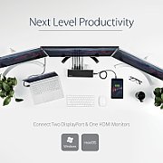 TRIPLE-VIDEO LAPTOP DOCK/LAPTOP DOCKING STATION WITH 4K